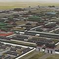 Ancient Architecture Vast Traditional Layout With Ponds Courtyards And Symmetric Structures