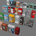 Colorful Vending Refrigerators Freezers With Various Designs And Assorted Colors