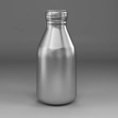 Stainless steel bottle 3d model Stainless steel bottle 3d model