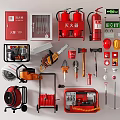 Essential Fire Safety Equipment Including Extinguishers Hydrants Emergency Lights And Tools