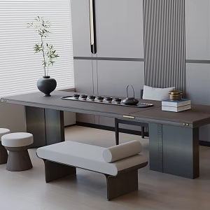 Modern Tea Room 3d model