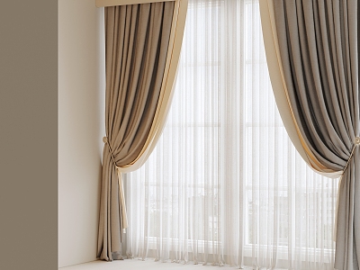 Modern home curtains model