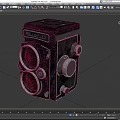 Camera Collection Camera Classical Camera Retro Camera Mechanical Camera Large Camera Super Realistic High Precision Film and Television Level 3d model