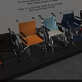 Medical Equipment Various Wheelchairs for Mobility Support and Patient Comfort