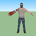 Characters 3d model