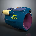 Infrared Steiner Laser Pistol Light Source Firearm Sight Firearm Device 3d model