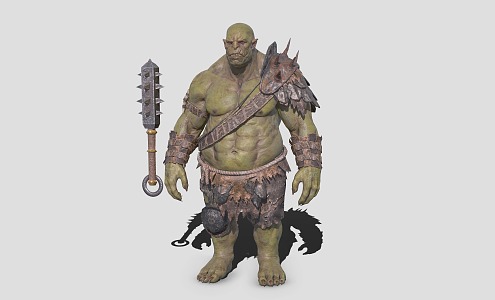 Orc Horde Orc Giant Warrior 3d model