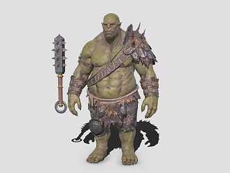 Orc Horde Orc Giant Warrior 3d model