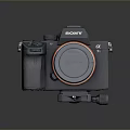 DSLR Camera Card Machine Digital Camera Digital Camera Photographic Equipment 3d model