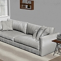 The ancient people's sofa, the ancient people's sofa, the ancient people's sofa, the silent wind. 3d model