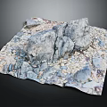 High Quality Natural Wood And Stone Decorative Materials With Rocks And Pebbles For Landscaping