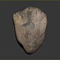 Artisan Carved Stone Decorative Piece With Intricate Patterns And Natural Texture For Home Decor