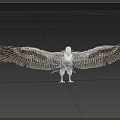 Modern Eagle 3d model