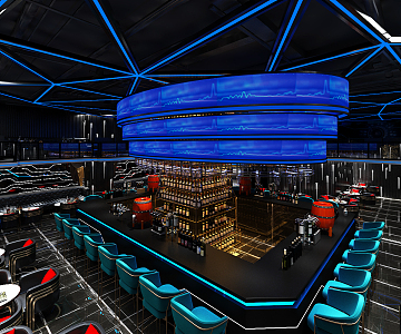 Modern Bar Audio Bar 3d model