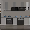 Modern Kitchen Appliances Featuring Range Hoods Stovetops And Built In Ovens