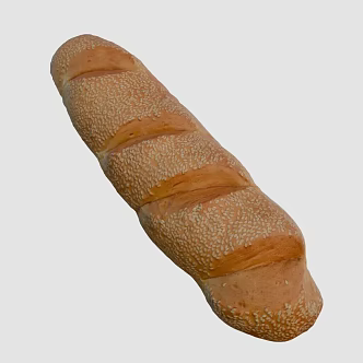 Bread 3d model