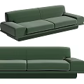 Modern Multiplayer Sofa 3d model