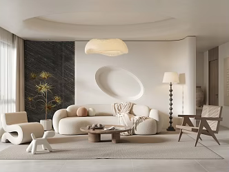The Silent Living Room 3d model
