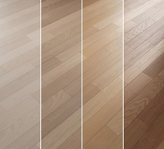 Modern Wood Flooring 3d model