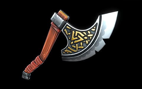 Modern Axe 3d model