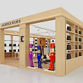 Rebecca Ciccio Boutique Interior With Display Shelves Black Bags And Wooden Design