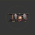 Modern Cartoon Aircraft Animation Aircraft Animation Aircraft 3d model