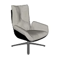 Poliform single sofa 3d model