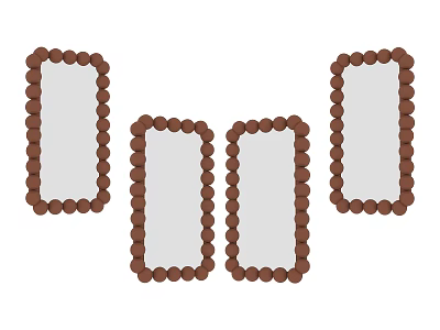 Living goods mirror 3d model