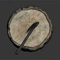 Tomahawk Axe Wooden Axe Handle Axe Mountain Axe Chopping Wood Axe Chopping Wood Axe Magic Axe 3d model