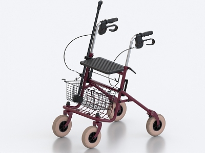 Walking aids Medical equipment model