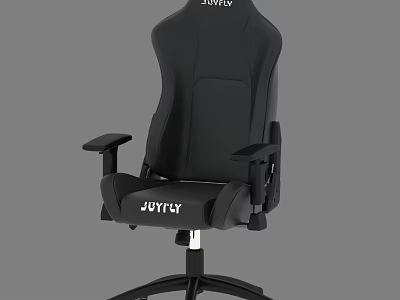 Black Ergonomic Gaming Office Chair With JOYTY Logo And Adjustable Comfort Design 3d model