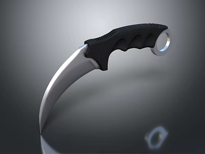 Modern Dagger Tiger Claw Eagle Sword 3d model