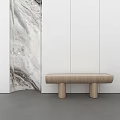 Modern bench 3d model