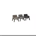 Modern Beige Accent Chair With Velvet Upholstery Curved Arms And Unique Leg Design