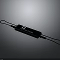 Fashionable Black POINTFINDER Lanyard Clothing Accessory With Brand Logo Design