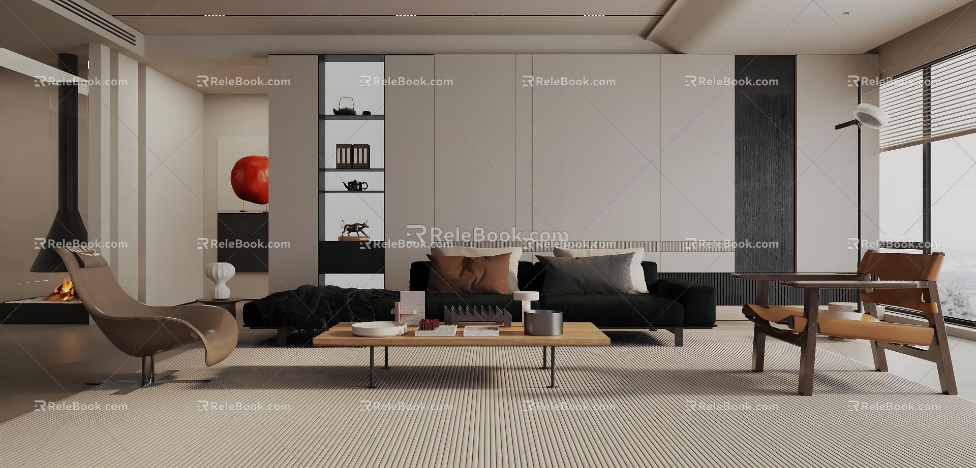 Living room 3d model