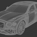 Hyundai Bentley Flying Bentley Car Luxury Sedan 3d model