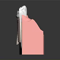 Dental Implant Medical Device With Tooth Structure And Bone Model