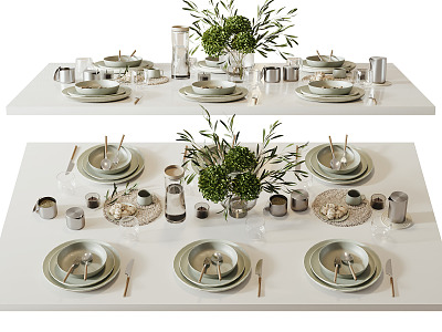 Modern Tableware model