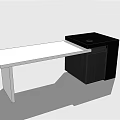 Office Desk Design With Lift Drawer Handle Drawer And Dimension Measurements