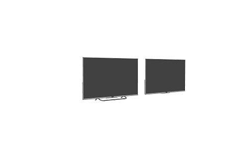 LCD TV monitor 3d model