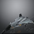 Futuristic Aerospace Spacecraft With Sleek Design For Deep Space Exploration