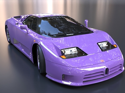 Bugatti EB110 Bugatti Supercar 3d model