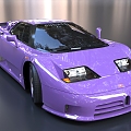 Bugatti EB110 Bugatti Supercar 3d model