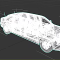 Black Stretch Limousine With American Flags On Roof And Sleek Exterior Design