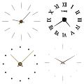 Clock Design Collection Featuring Roman Numerals Minimalist Dials And Classic Hands