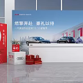 Audi 11.11 Shopping Festival Promotion Scene With Red Decorations And White Balloons