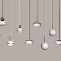 Modern chandelier 3d model