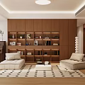 Middle Style Restaurant 3d model