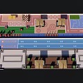 Fire Fighting Access Platform Layout With Emergency Vehicle Lane And Safety Operation Areas